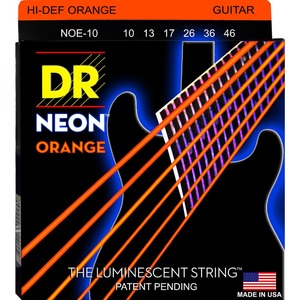 Струны для 6-ти струнной электрогитары DR String NOE-10