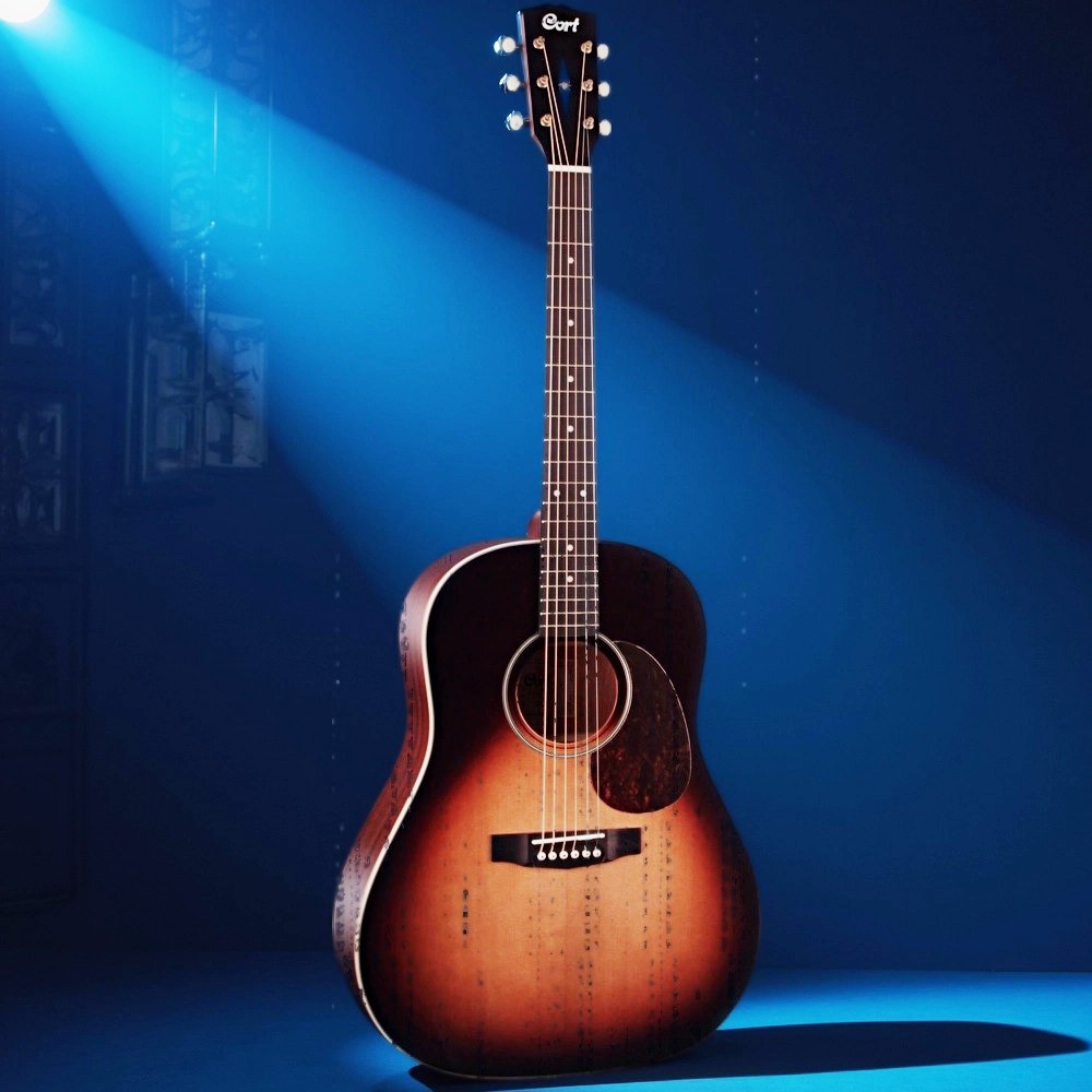 Электроакустическая гитара Cort Earth100SSF-SB