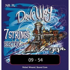 Струны для 7-ми струнной электрогитары Мозеръ NR-7L