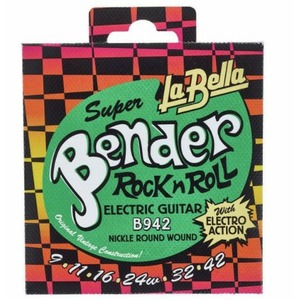 Струны для электрогитары LA BELLA B942 The Bender Super