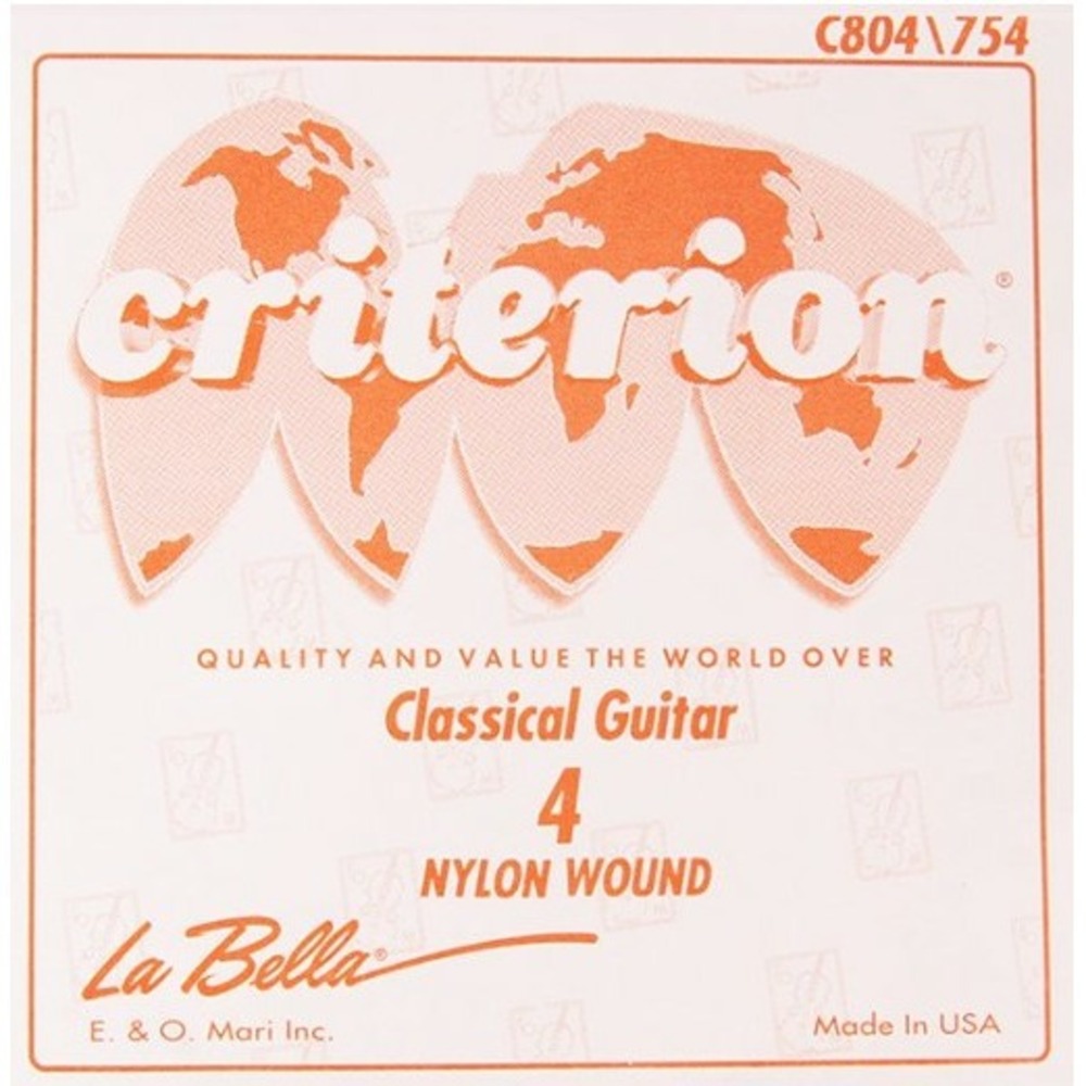 Струна для классической гитары 4-я LA BELLA C754 Criterion