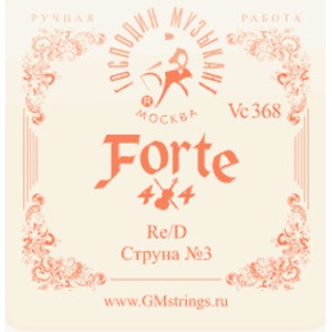 Струна для скрипки 3-ая ре Господин Музыкант Vc-368