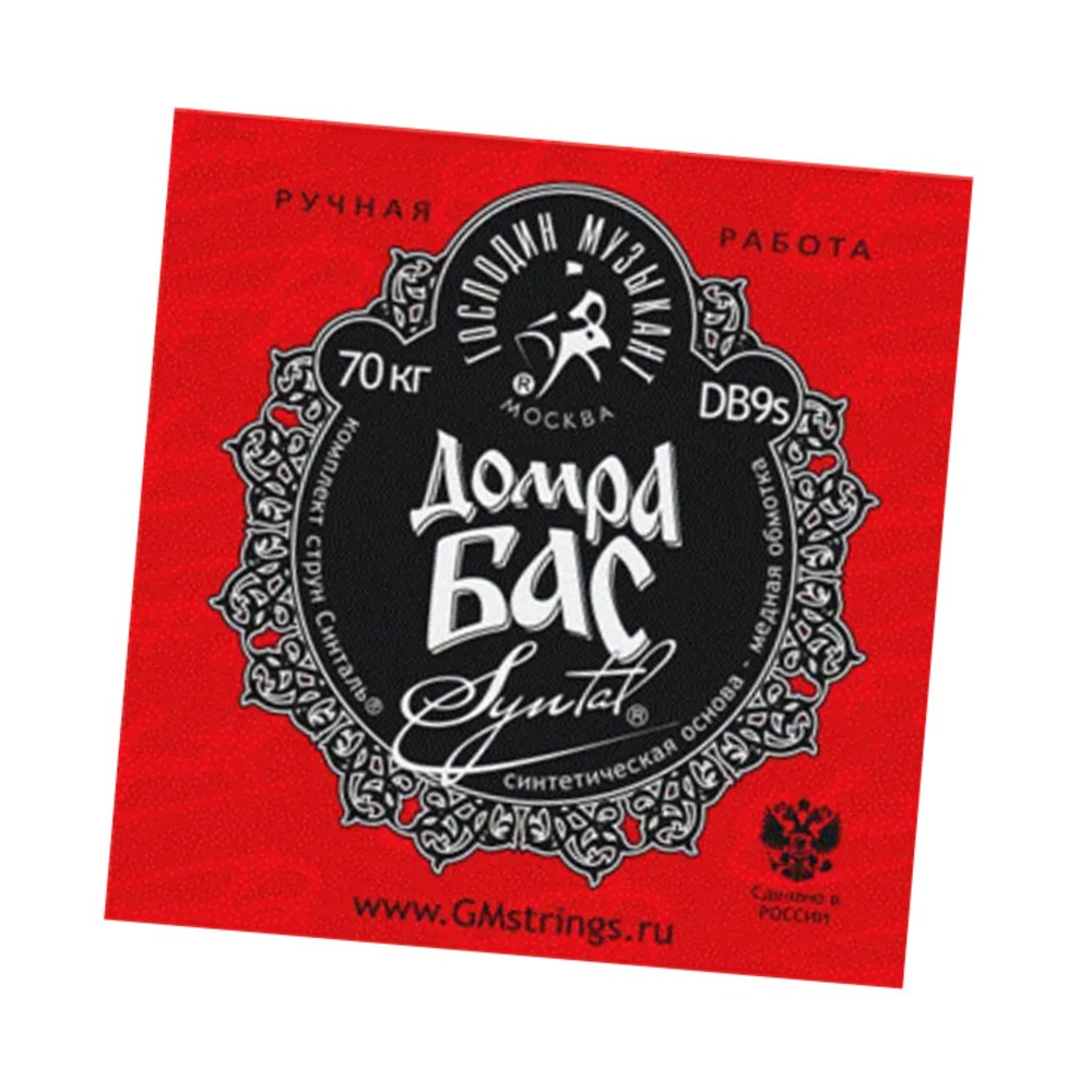 Струны для домры бас Господин Музыкант DB9S