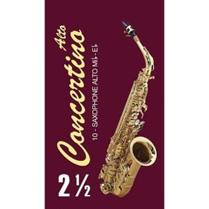 Трости для саксофона альт номер 2,5 (10шт) FedotovReeds FR17SA03 Concertino