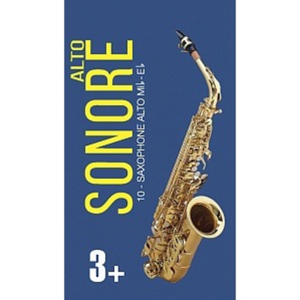 Трости для саксофона альт номер 3+ (10шт) FedotovReeds FR19SA15 Sonore
