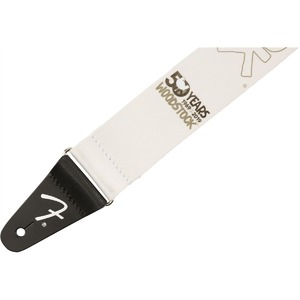 Ремень для гитары Fender 2 WOODSTOCK STRAP WHT