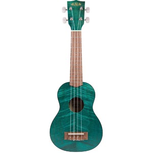 Укулеле сопрано KALA KA-SEMB Kala Soprano Exotic Mahogany Blue Ukulele