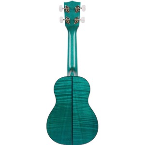 Укулеле сопрано KALA KA-SEMB Kala Soprano Exotic Mahogany Blue Ukulele