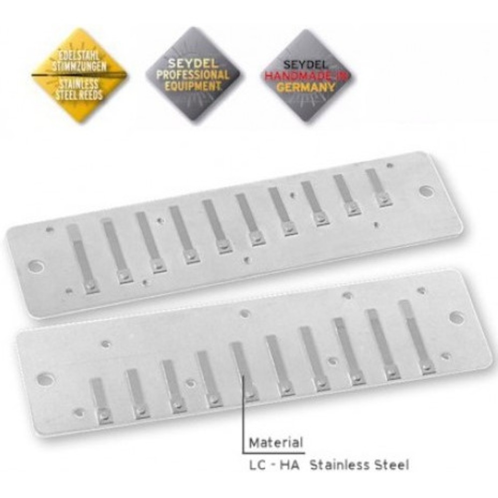 Пластины с язычками губной гармошки Seydel Sohne 103011000A