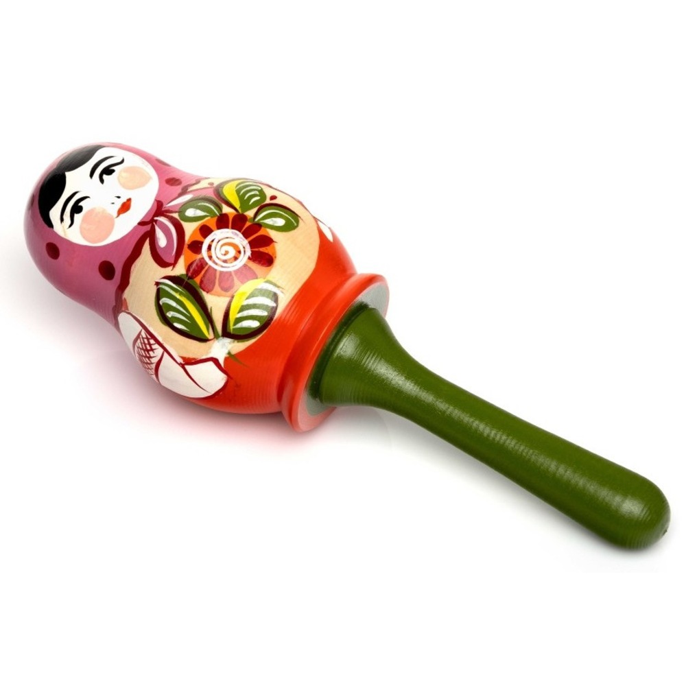 Погремушка матрешка Мастерская Сереброва MS-K1-PG-10