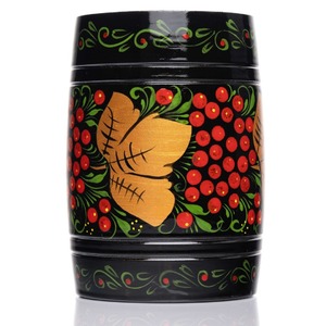 Погремушка бочонок Мастерская Сереброва MS-K1-PG-09