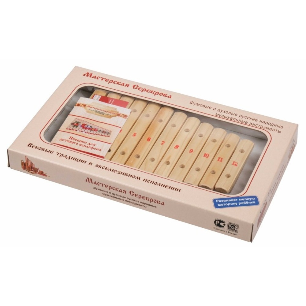 Ксилофон Мастерская Сереброва MS-K1-KS-03