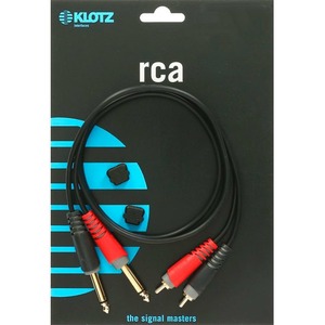 Кабель аудио 2xJack - 2xRCA KLOTZ AT-CJ0200 2.0m