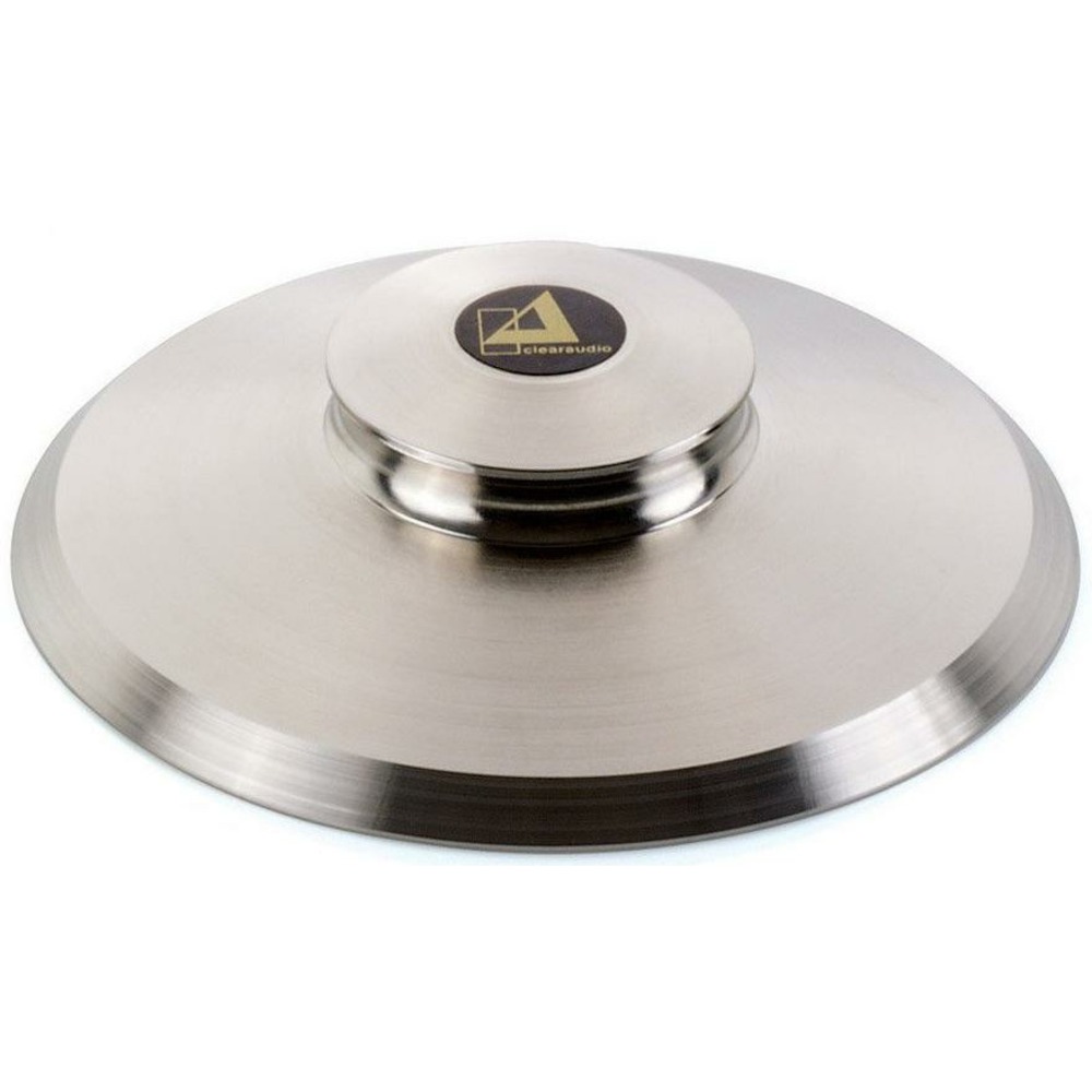 Прижим для Грампластинки ClearAudio Quadro Clamp flat version Silver