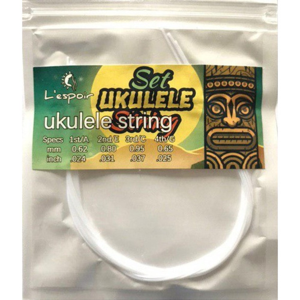 Струны для укулеле концерт LESPOIR LU-01