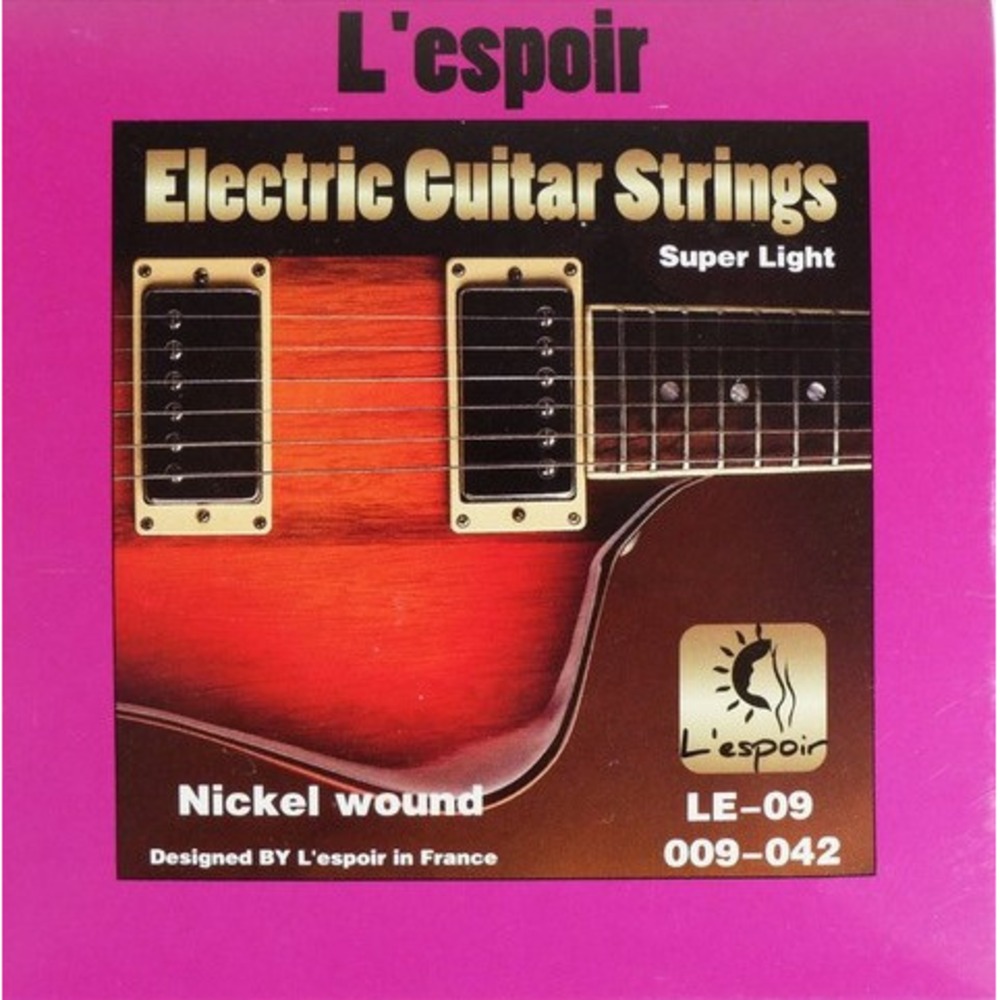 Струны для электрогитары LESPOIR LE-09