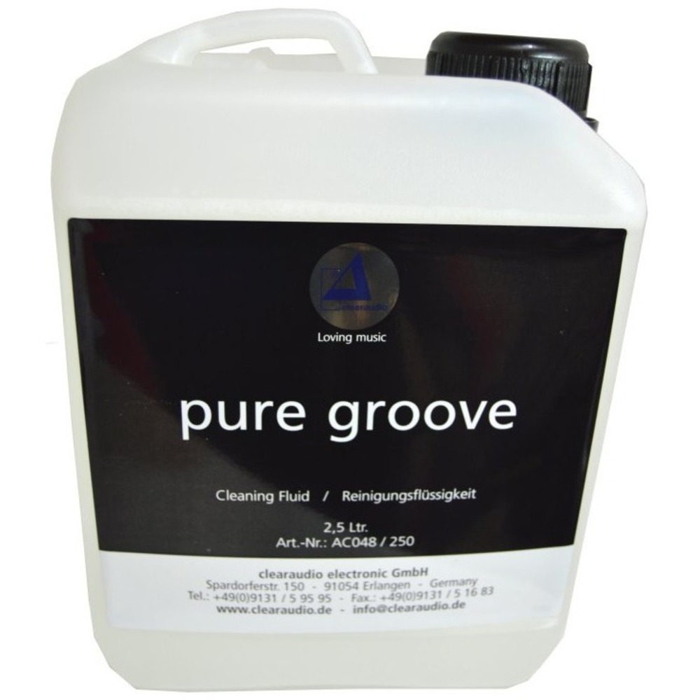 Жидкость для мытья пластинок ClearAudio Russian Pure Groove 2,5L