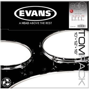 Набор пластика для том барабана Evans ETP-G1CLR-R