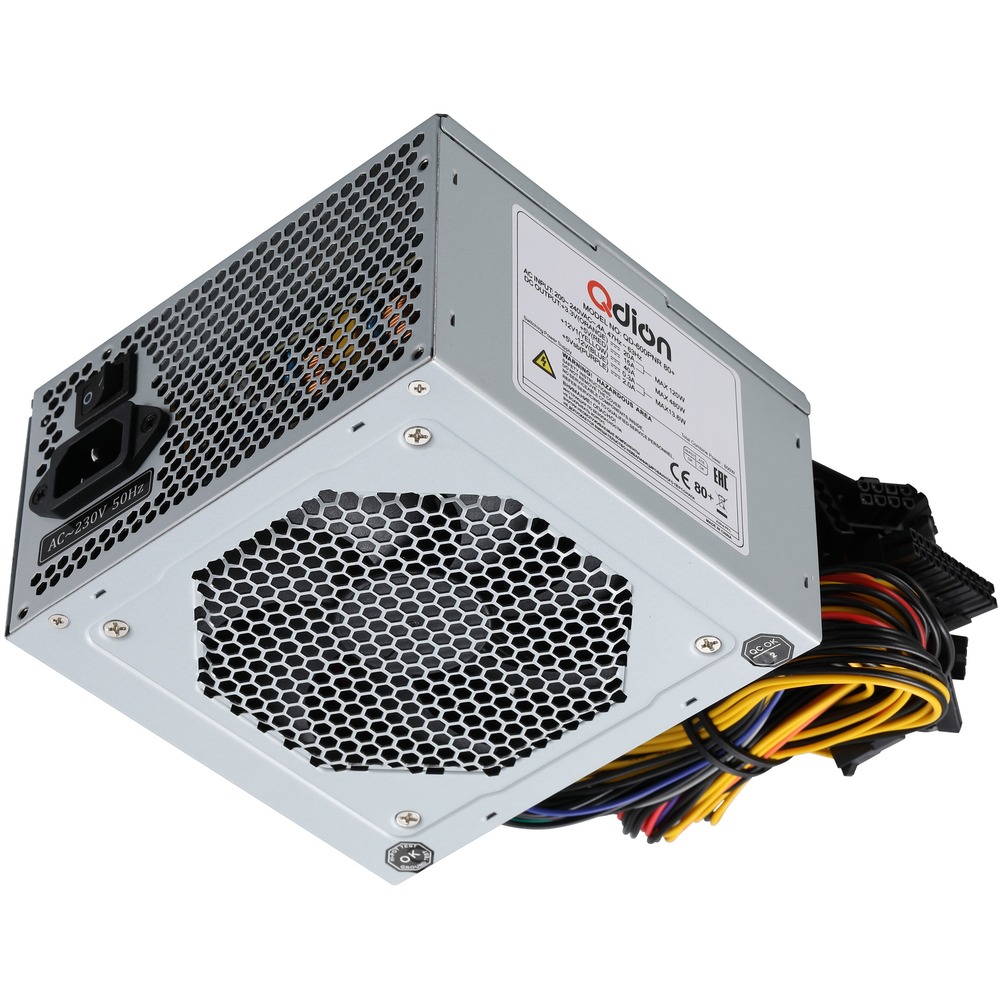 Блок питания для компьютера QDION QD-600PNR 80+