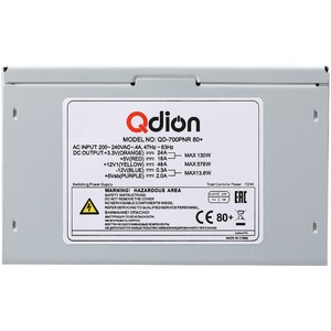 Блок питания для компьютера QDION QD-700PNR 80+