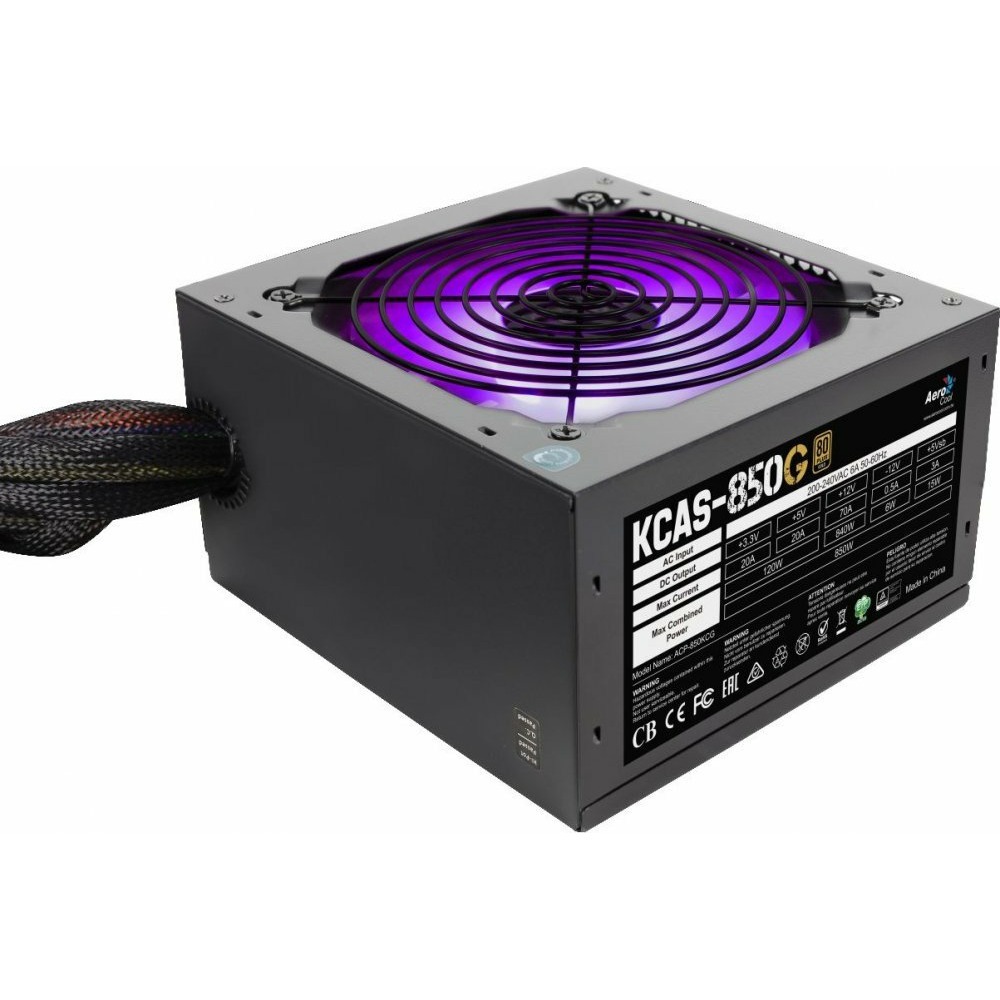 Блок питания для компьютера Aerocool KCAS-850G