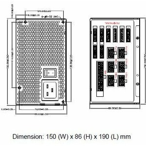 Блок питания для компьютера FSP FSP1000-50AAG