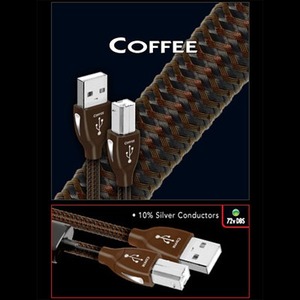 Кабель USB 2.0 Тип A - B Audioquest Coffee USB A-B 0.75m