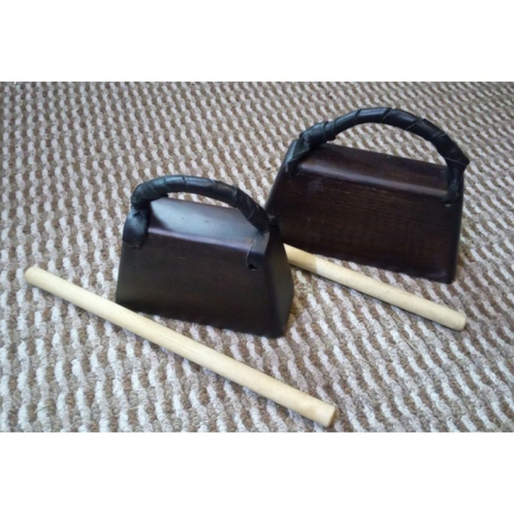 Деревянный колокол малый Таежная Музыкальная Артель TMA-WBS