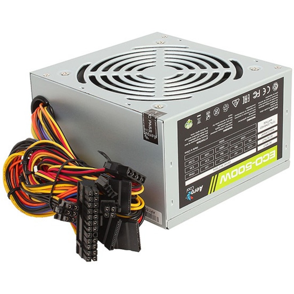 Блок питания для компьютера Aerocool ECO-500W