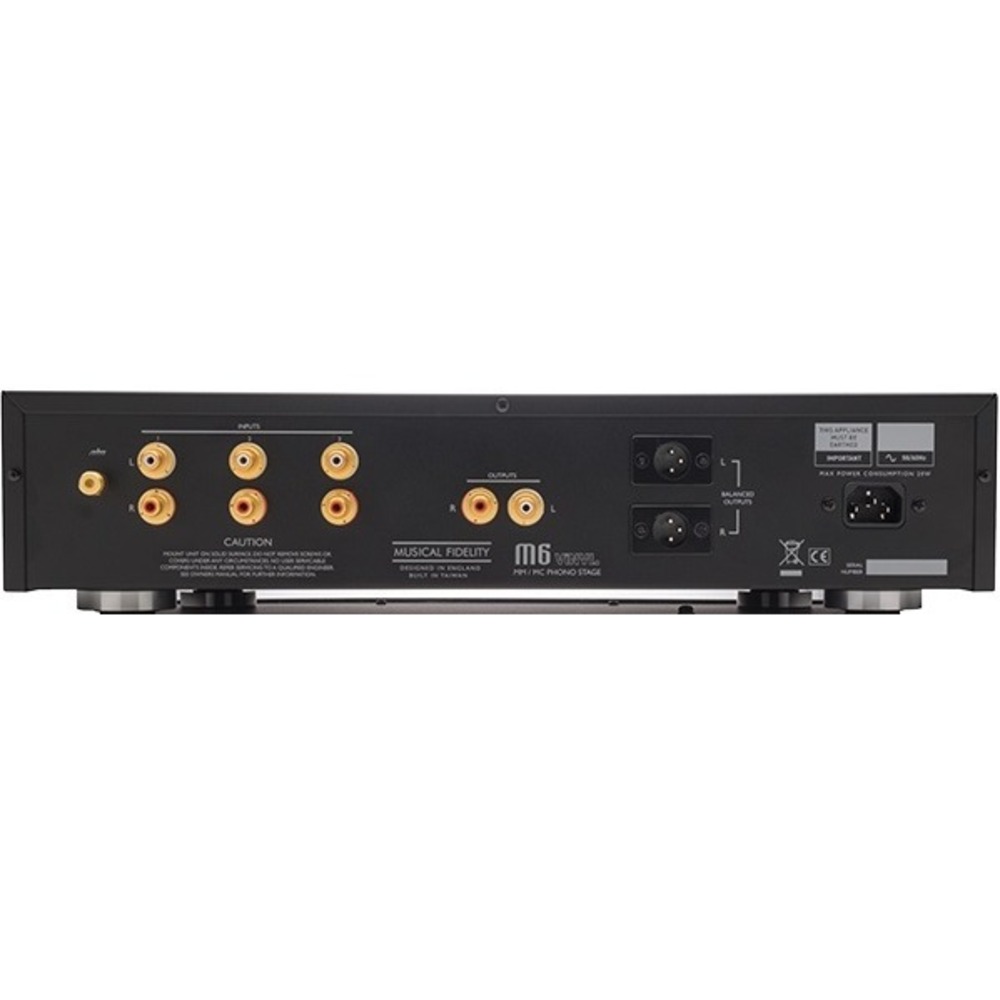 Фонокорректор Musical Fidelity M6 Vinyl 201-PHONO Silver