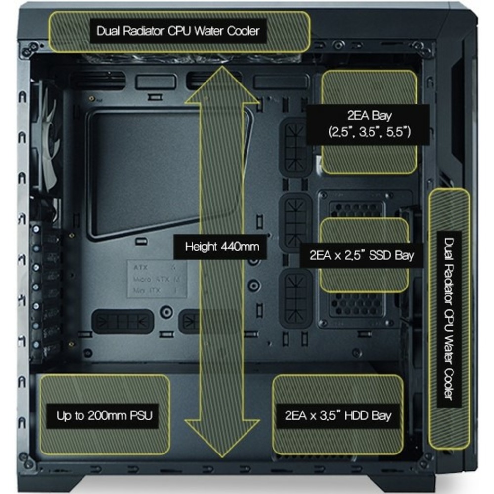 Корпус для игрового ПК ZALMAN Z9 NEO White