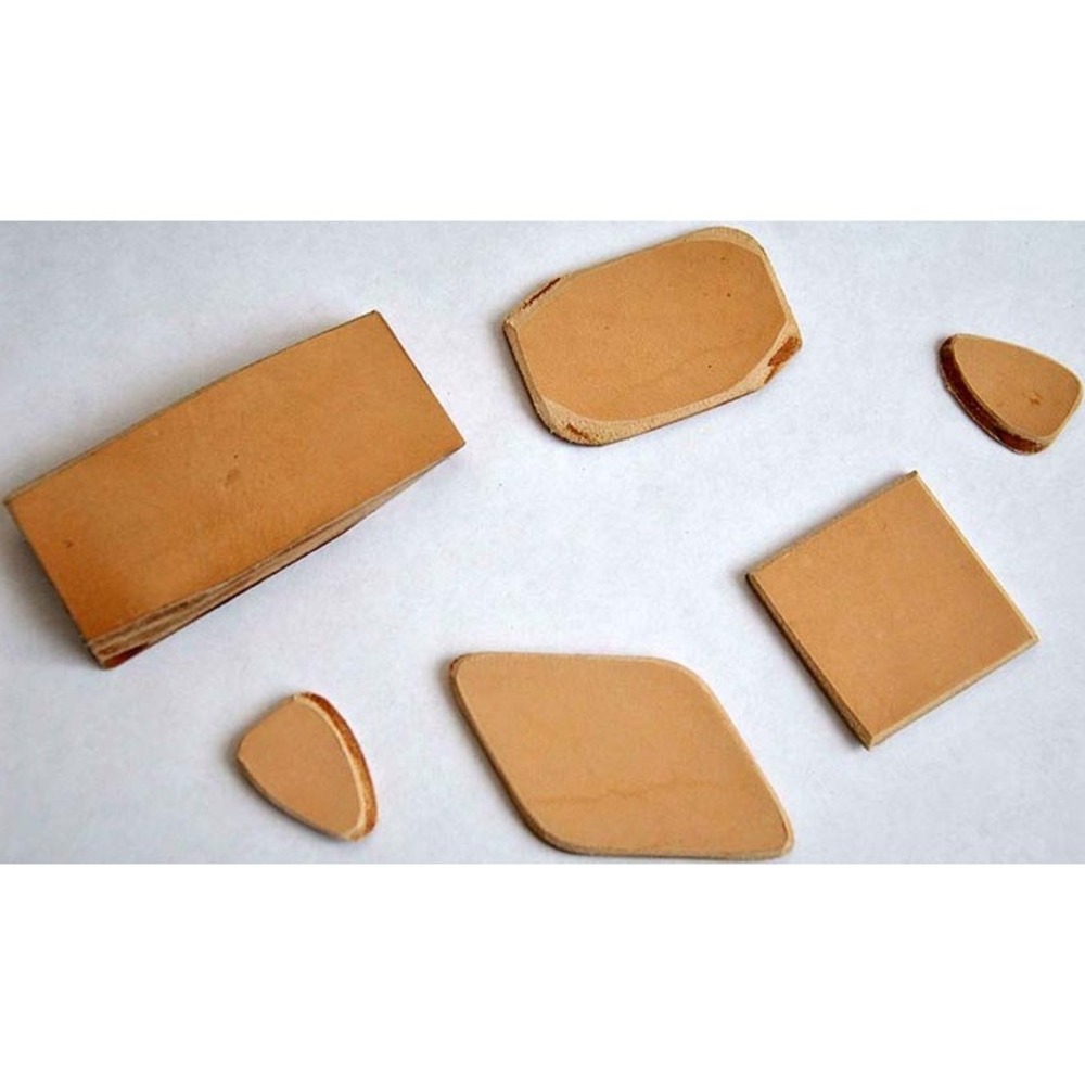 Медиатор кожаный для балалайки контрабас Мозеръ P04