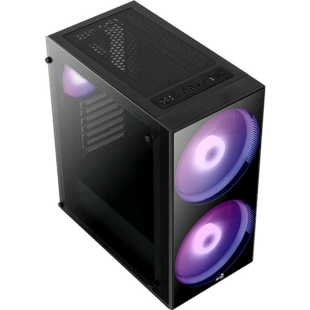 Корпус для игрового ПК Aerocool Python ATX без БП Tempered Glass