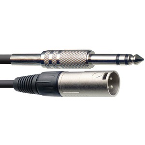 Кабель аудио 1xJack - 1xXLR Stagg SAC6PSXM DL6 6.0m