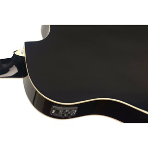 Гитара электроакустическая леворукая Stagg SA35 DSCE-BK LH
