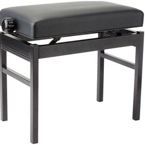 Банкетка для пианино Stagg PB43 MET BK SBK