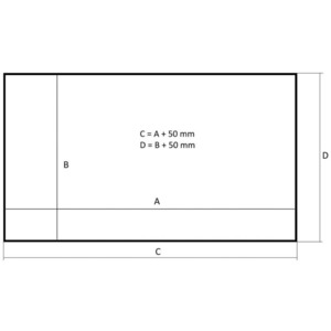 Экран для проектора Kauber Frame Lite Velvet Cinema 136 16:9 White Ice