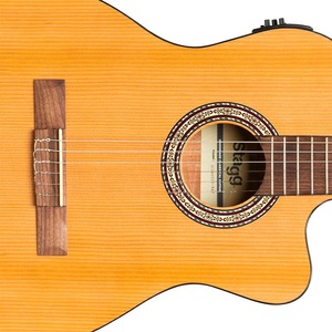 Электроакустическая гитара Stagg SCL60 TCE-NAT