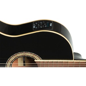 Электроакустическая гитара Stagg SCL60 TCE-BLK