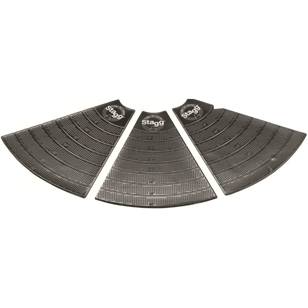 Демферы для тарелок ударных Stagg CGC-03 BK