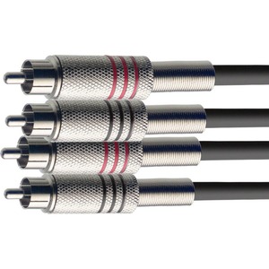 Кабель аудио 2xRCA - 2xRCA Stagg STC10C 10.0m