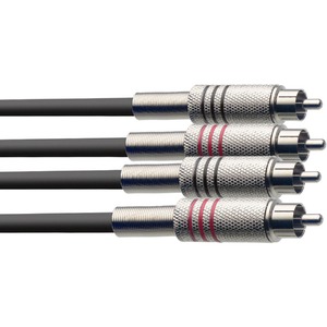 Кабель аудио 2xRCA - 2xRCA Stagg STC10C 10.0m