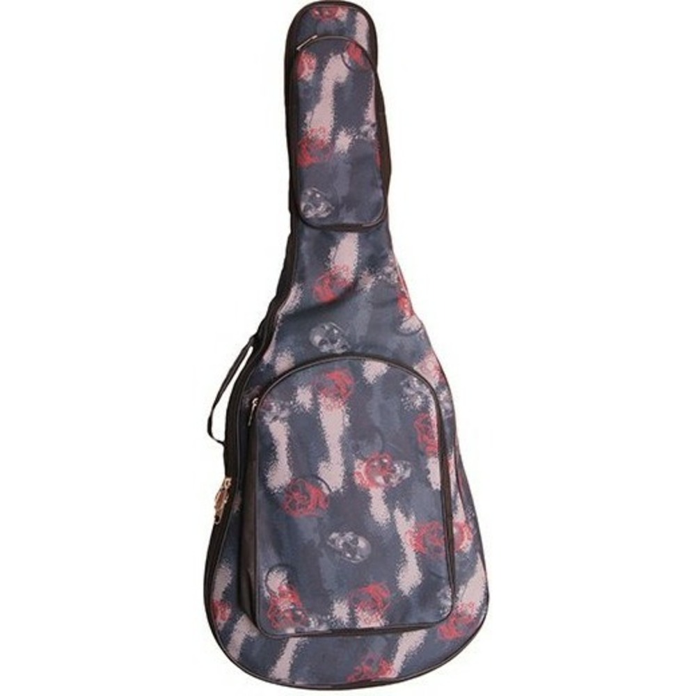 Чехол для классической гитары MEZZO MZ-ChGC-3skull black