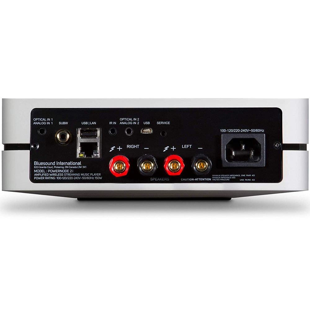 Сетевой плеер Bluesound POWERNODE 2i HDMI white