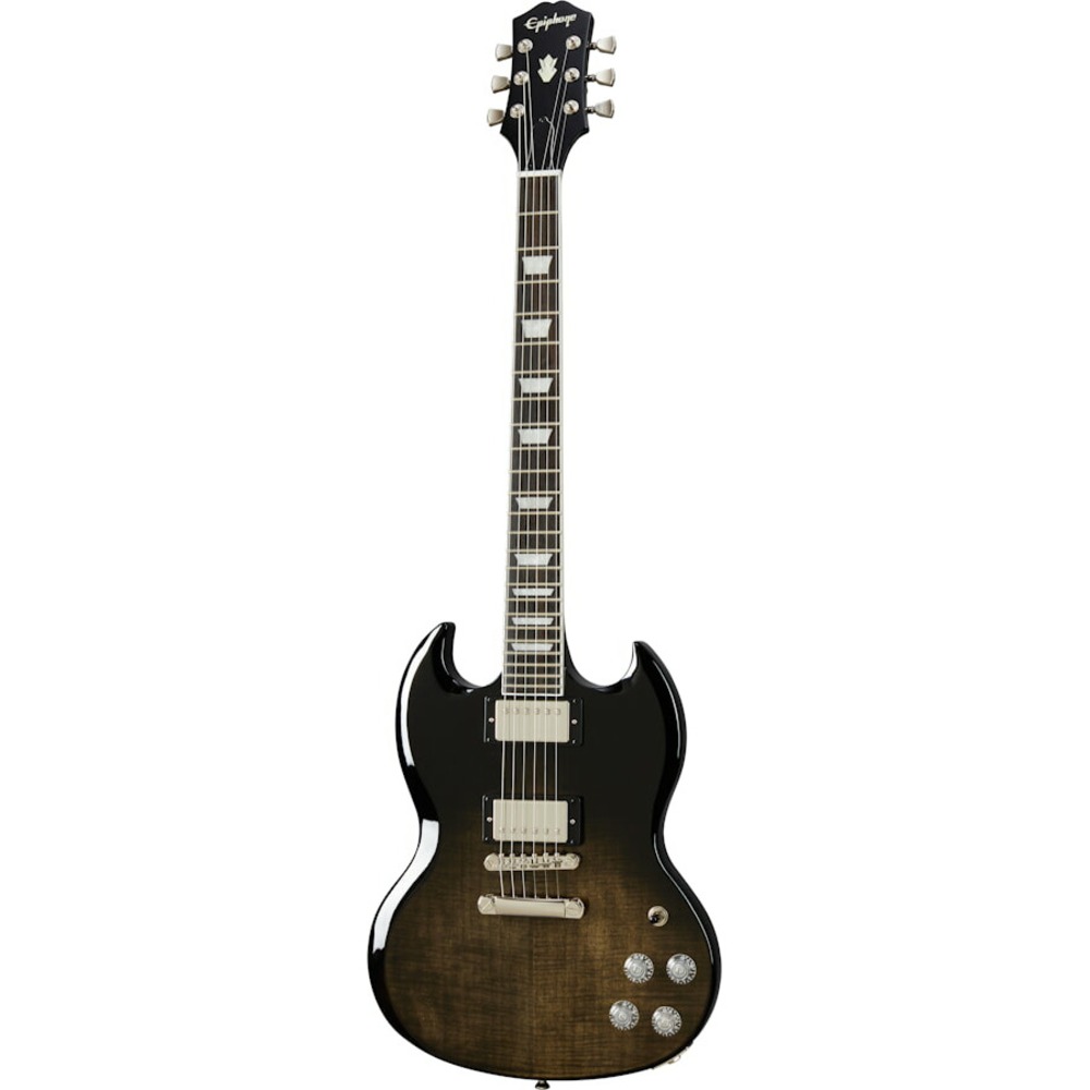 Электрогитара Epiphone SG Modern Figured Trans Black Fade