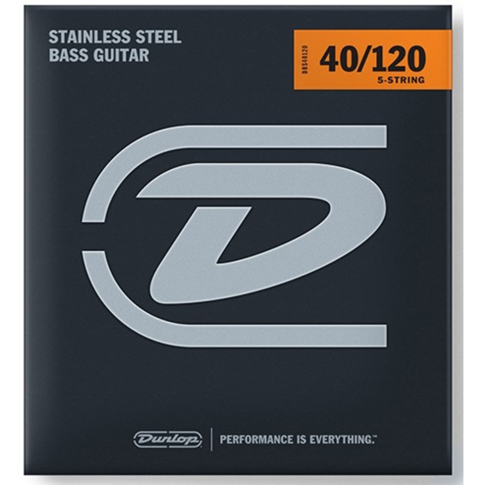 Струны для 5-ти струнной бас гитары DUNLOP DBS40120T