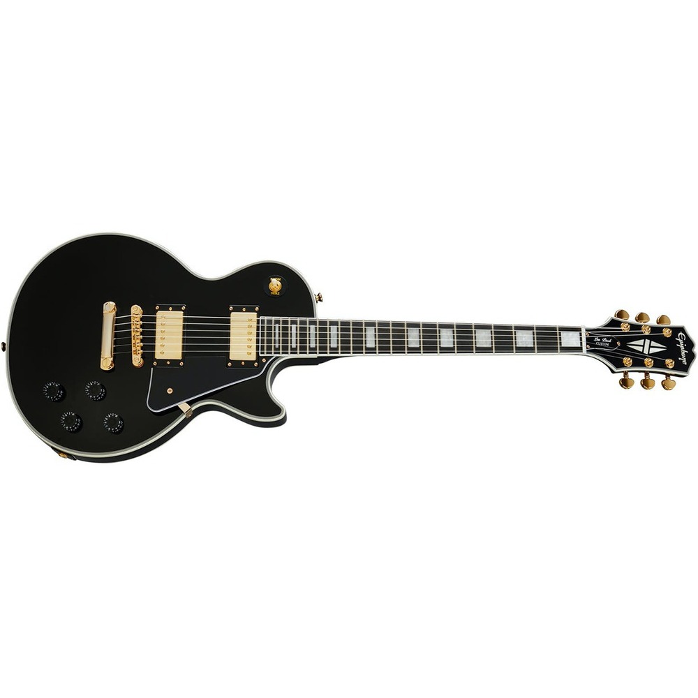 Электрогитара Les Paul Epiphone Les Paul Custom Ebony