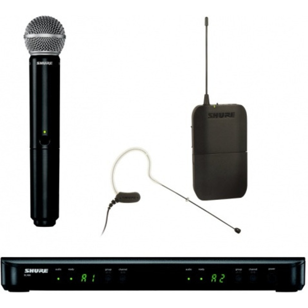 Радиосистема на два микрофона Shure BLX1288E/MX53 M17