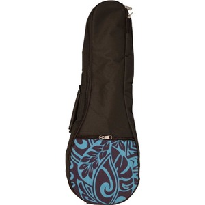 Чехол для укулеле концерт KALA UB-BL-C KALA CONCERT PADDED UKULELE BAG BLUE PATTERN
