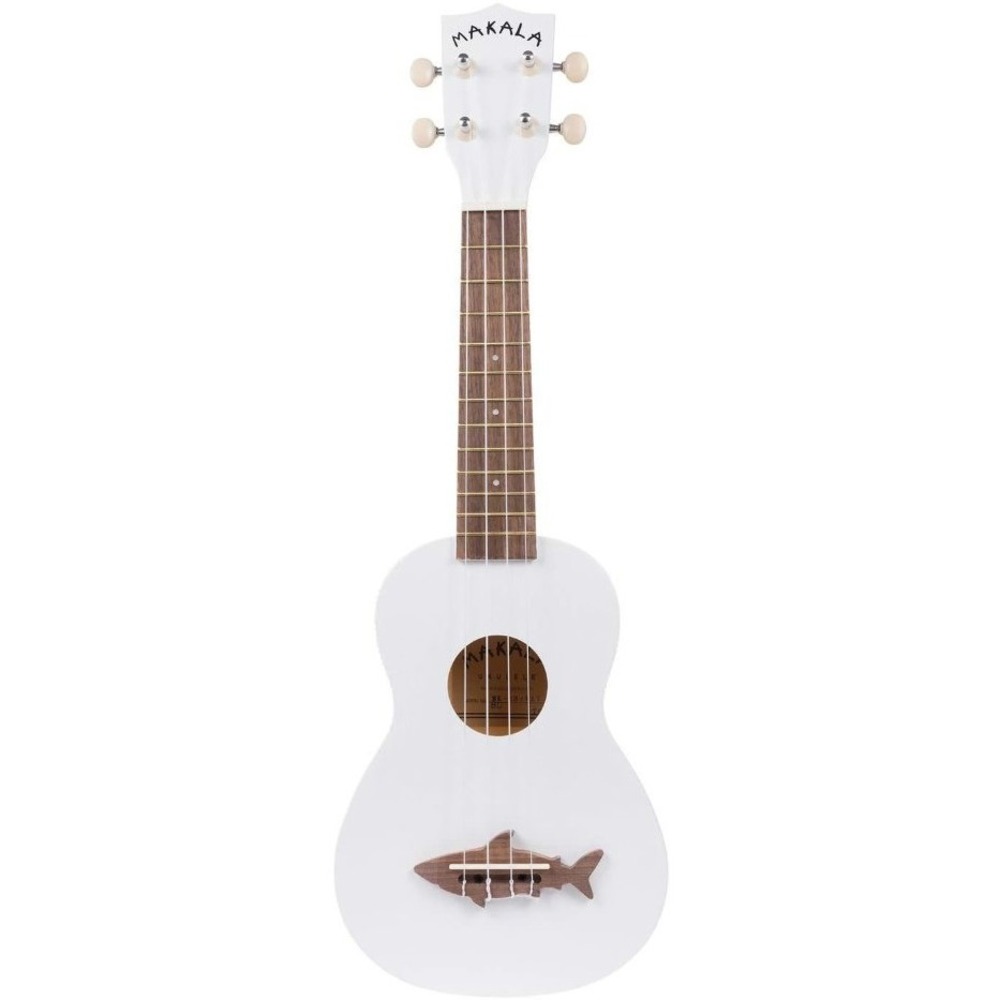Укулеле сопрано KALA MK-SS/WHT MAKALA SHARK SOPRANO UKULELE GREAT WHI